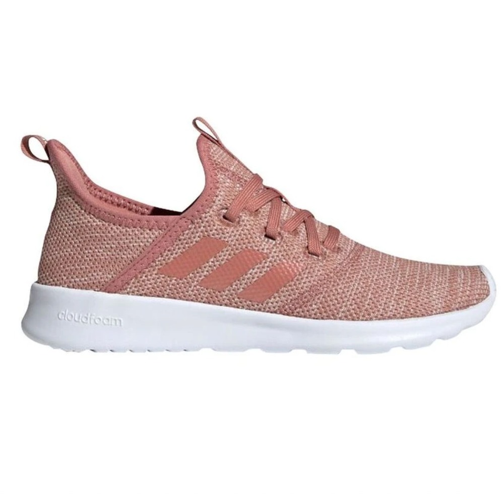 Adidas Cloudfoam Pure Running Shoes Rose Raw Pink‎ Womens 9.5 UK 8 EU 42
